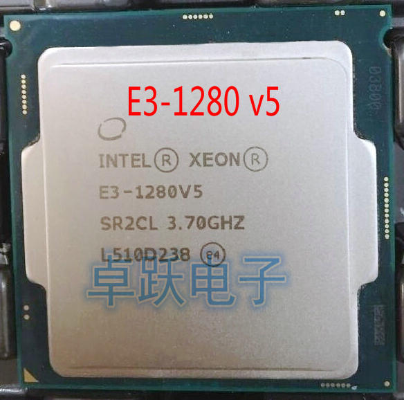  ھ 8  CPU μ, E3-1280 v5 E3-1280V5 E..